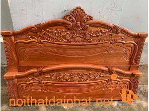 GIƯỜNG GỖ XOAN ĐÀO 3