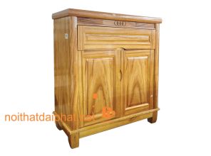 TỦ GIÀY 2 CÁNH GÕ