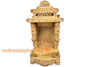 BÀN THỜ ÔNG ĐỊA MÁI NGÓI RỒNG CUỐN