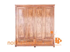 TỦ ÁO HƯƠNG XÁM 4 CÁNH