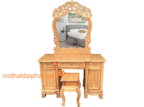 BÀN PHẤN GÕ ĐỎ
