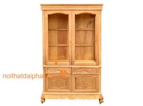 TỦ RƯỢU GÕ 1M2