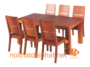 BÀN ĂN VUÔNG 6 GHẾ