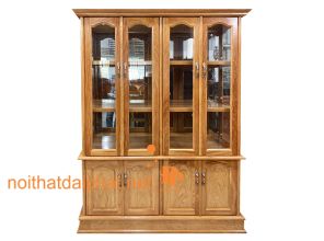 TỦ RƯỢU GÕ 1M4