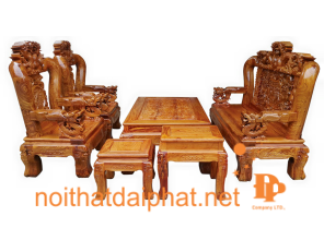 Bộ Salon Tay 16 Rồng Hương