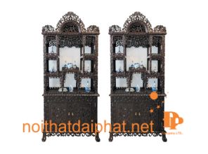 KỆ TRƯNG BÀY GỖ GỤ