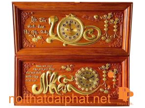 TRANH ĐỒNG HỒ GỖ HƯƠNG