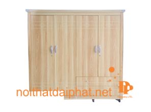 TỦ ÁO MELAMINE 4 CÁNH