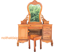 BÀN PHẤN GÕ ĐỎ