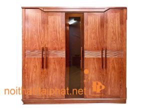 TỦ ÁO HƯƠNG ĐÁ 5 CÁNH KIẾNG