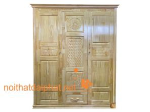 TỦ ÁO THÔNG GHÉP 3 CÁNH B