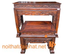 ÁN GIAN THỜ BÀN CON GỖ MUỒNG 02