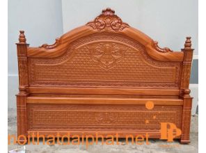 GIƯỜNG GỖ XOAN ĐÀO 4