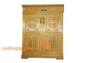 TỦ GIÀY 2 CÁNH SỒI