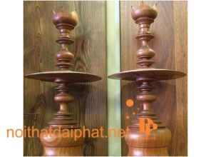 CẶP CHÂN ĐÈN GÕ 50