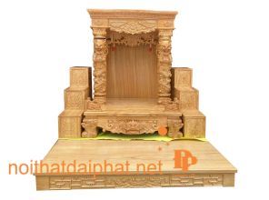 BÀN THỜ ÔNG ĐỊA TAM CẤP GÕ 1