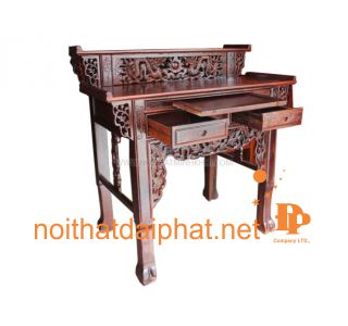 Bàn Cúng 2 tầng Gỗ Muồng 1m27