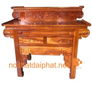 BÀN CÚNG GÕ 2 TẦNG CUỐN 1M34