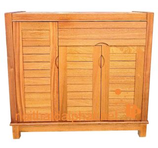 TỦ GIÀY GÕ 3 CÁNH 1 NGĂN 01