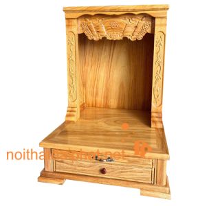 BÀN THỜ ÔNG ĐỊA GÕ NGĂN KÉO CHỮ PHÚC