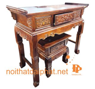 ÁN GIAN THỜ BÀN CON GỖ TRÀM 03