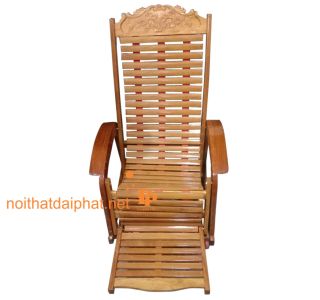 GHẾ DÂY GÕ 3 DÂY NAN TO