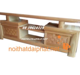 Kệ Ti Vi Gỗ Sồi 2m2