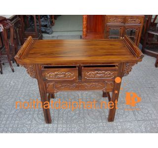 Bàn Cúng 1 tầng Gỗ Muồng 1m27