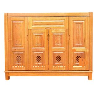 TỦ GIÀY XOAN ĐÀO 4 CÁNH 1 NGĂN