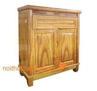 TỦ GIÀY 2 CÁNH GÕ