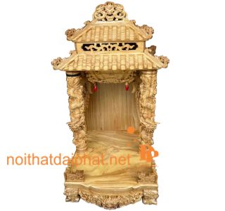 BÀN THỜ ÔNG ĐỊA MÁI NGÓI RỒNG CUỐN