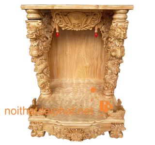 BÀN THỜ ÔNG ĐỊA RỒNG NỔI GÕ