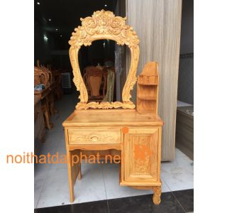 BÀN PHẤN GỖ GÕ ĐỎ 1