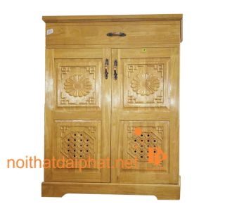 TỦ GIÀY 2 CÁNH SỒI