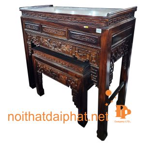 ÁN GIAN THỜ BÀN CON GỖ MUỒNG