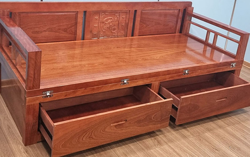 6 Mẫu Ghế Gỗ Kéo Ra Thành Giường Tiện Lợi, Sang Trọng Nhất 2026