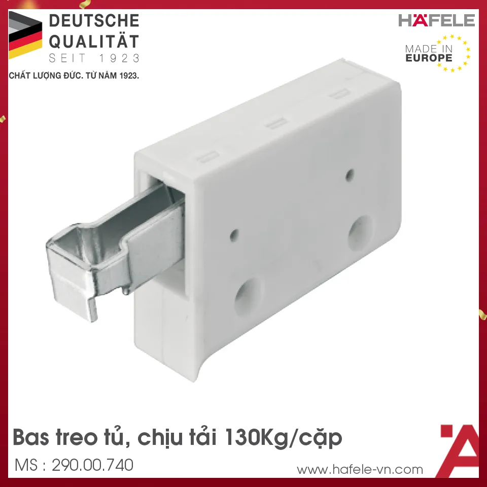 Bas Treo Tủ Tường 130Kg Hafele 290.00.740