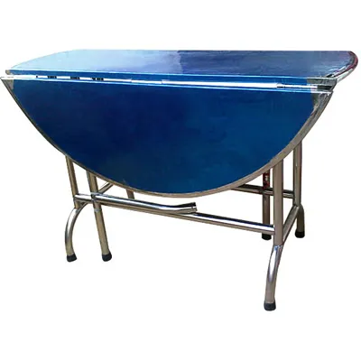 Bàn xếp vuông inox 70x120cm thanh lý giá rẻ tại Hồ Chí Minh