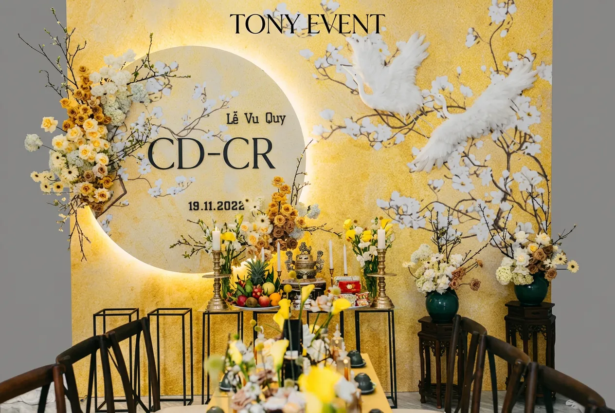 Gói trang trí gia tiên đương đại