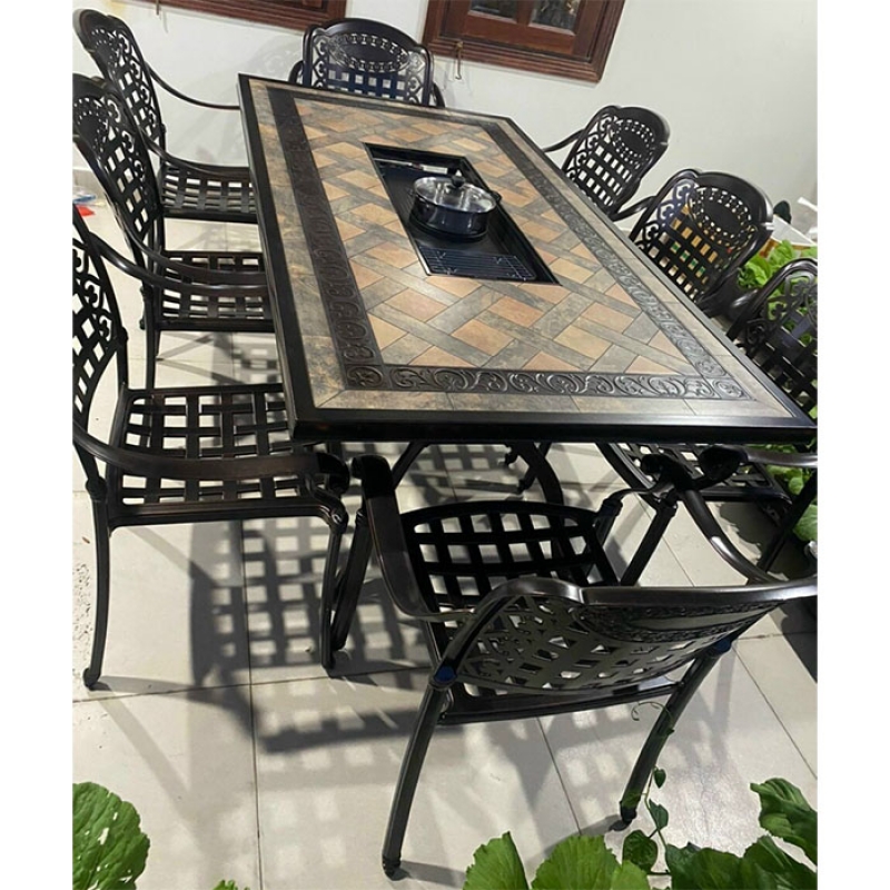 Bộ Bàn Ghế Để Sân Vườn: 5 Yếu Tố Quyết Định Độ Bền & Phong Cách Ngoại Thất Hoàn Hảo