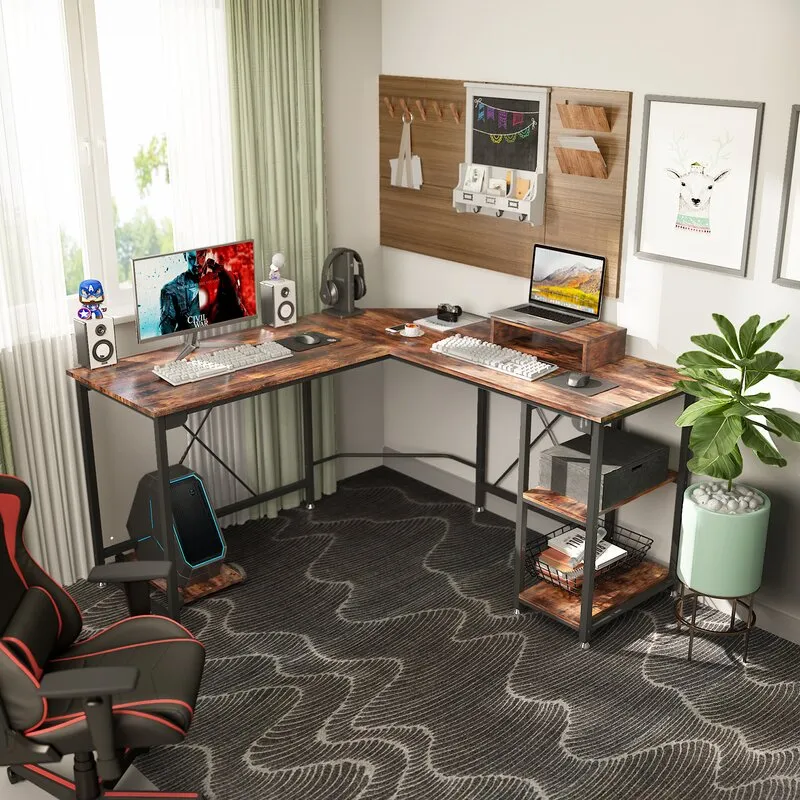 Sử dụng bàn làm việc gỗ tự nhiên