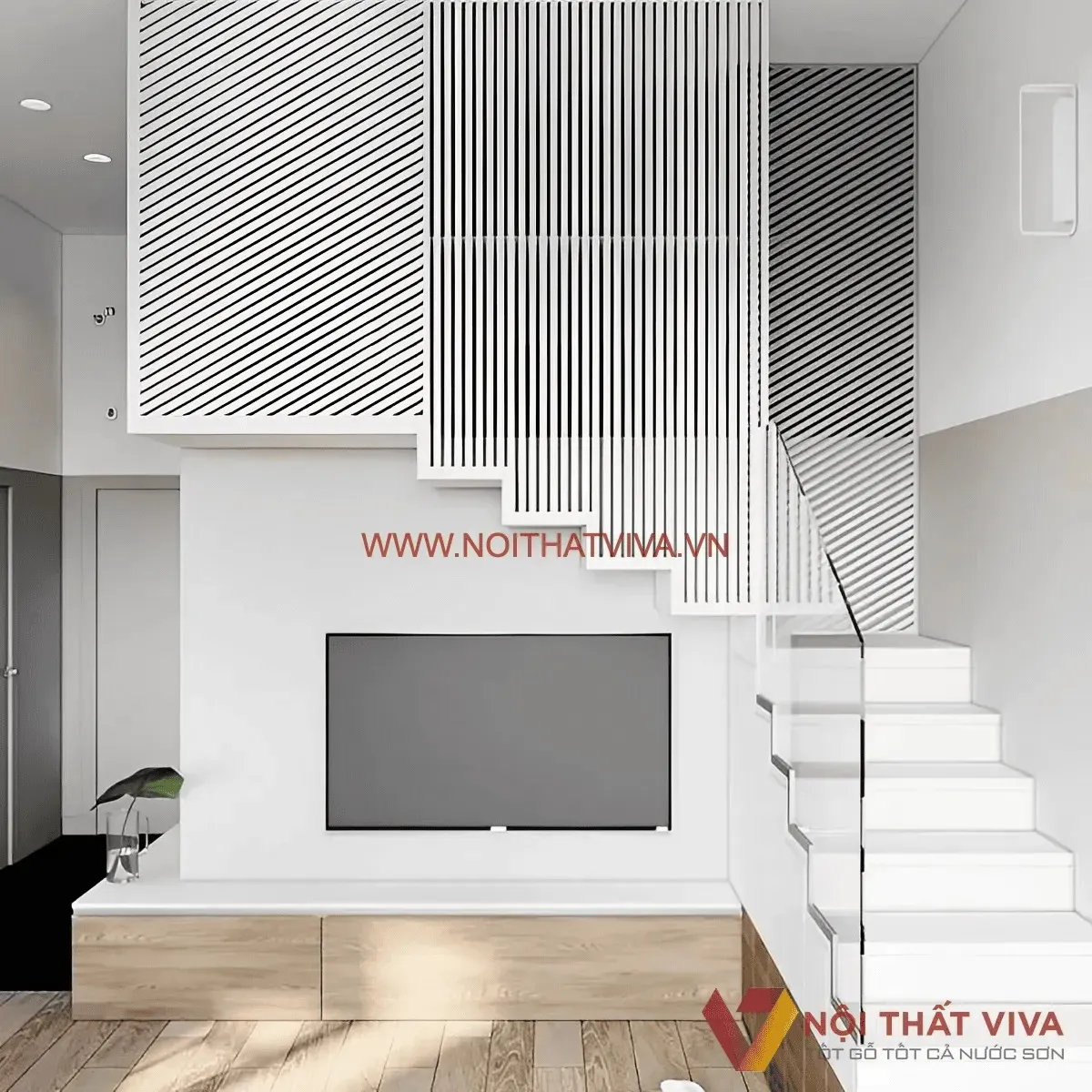 55+ mẫu kệ tivi ngăn phòng khách và bếp ấn tượng, được yêu thích nhất