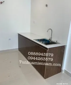 Tủ bếp dưới mini dành cho nhà trọ, căn hộ cho thuê BGR01