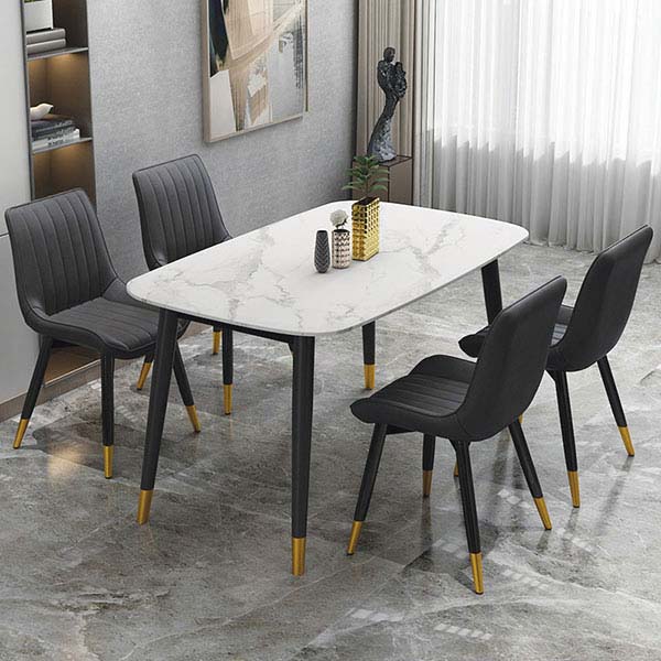 Bộ Bàn Ghế Ăn 4 Ghế Cao Cấp Cho Phòng Bếp Sang Trọng Và Hiện Đại