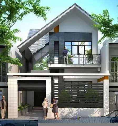 Bộ bàn ghế nhỏ bằng gỗ tự nhiên trong góc phòng ngủ hiện đại