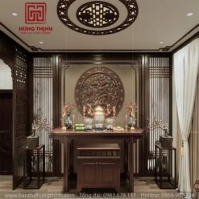 Ảnh minh họa bàn thờ gia tiên mẫu nhị cấp phân tầng là gì Ảnh minh họa bàn thờ gia tiên mẫu nhị cấp phân tầng là gì