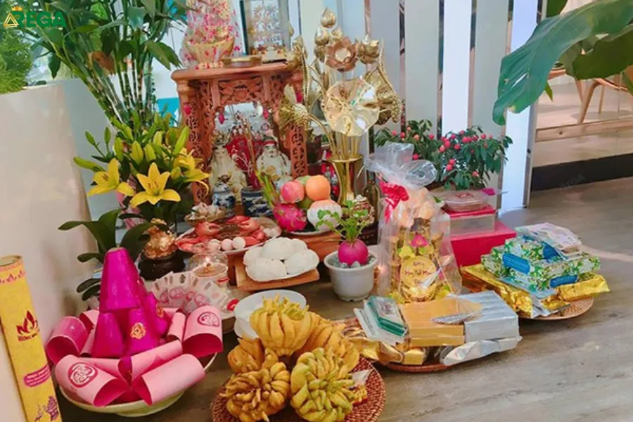 Chi tiết mâm ngũ quả và ý nghĩa của các loại quả trong cách đặt hoa quả trên bàn thờ