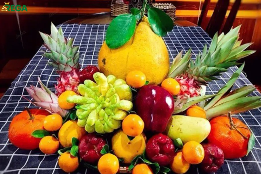 Ý nghĩa của cách đặt hoa quả trên bàn thờ Ông Địa Thần Tài