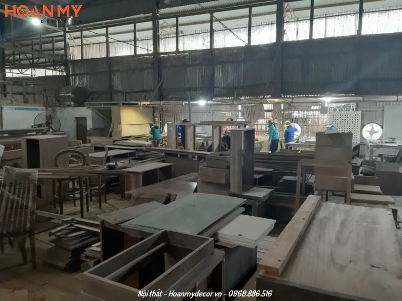 Xưởng nội thất hiện đại