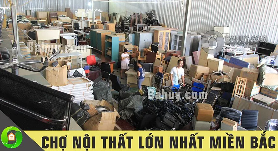 Phòng trưng bày nội thất thanh lý đa dạng